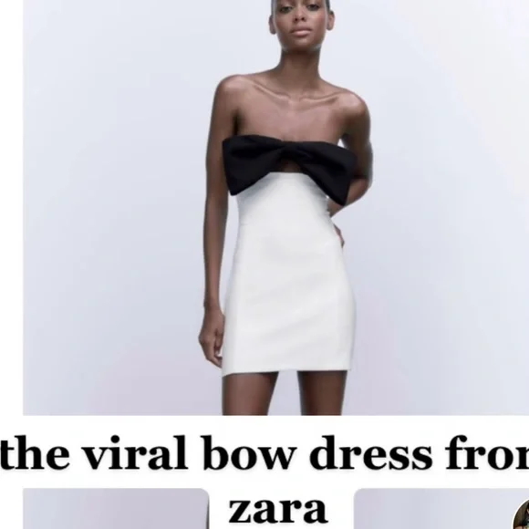 Zara | Dresses | Bow Dress From Zara | Poshmark Zara | Dresses | Bow Dress From Zara | Poshmark